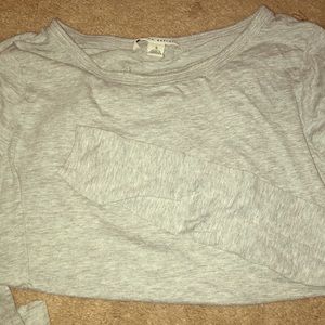 Long-sleeve crew neck